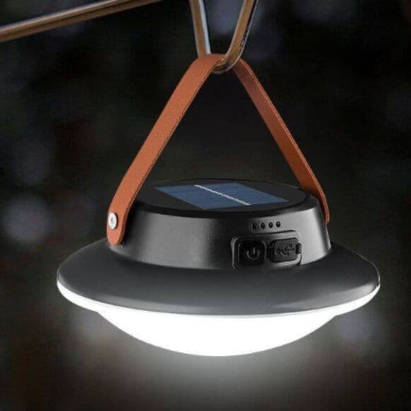 ランタン 太陽光充電式携帯用ランタン取っ手付き
