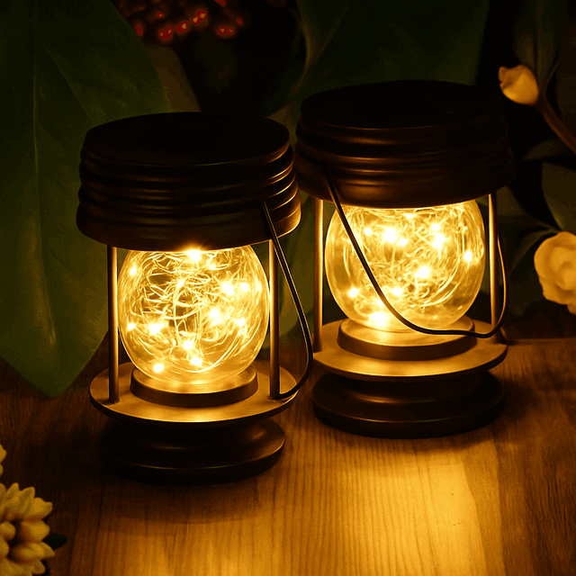 ランタン 復古調光式吊り下げ装飾ランタン