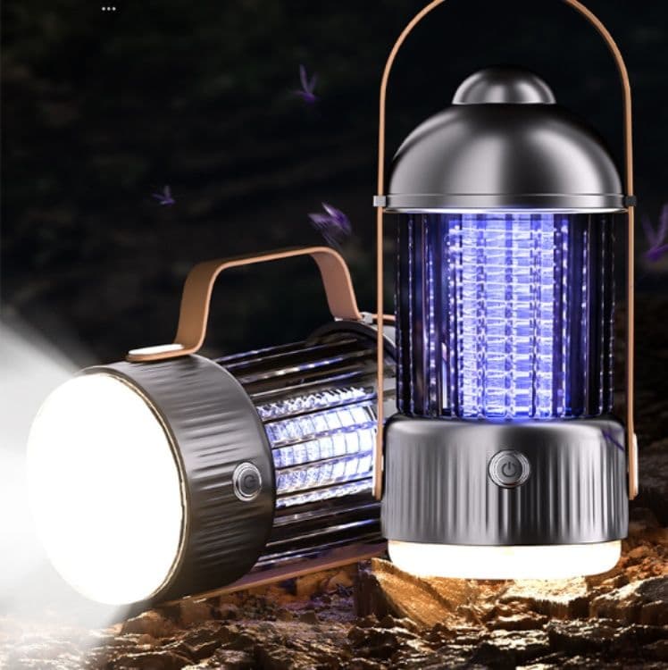 ランタン 電撃式誘虫ランタン多機能照明器具