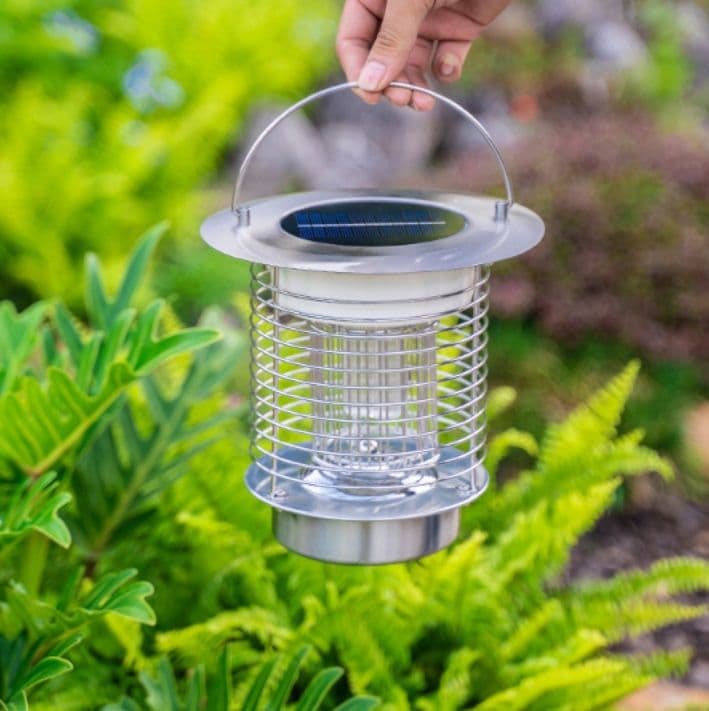 ランタン 太陽光充電式吊り下げ型防虫ランタン